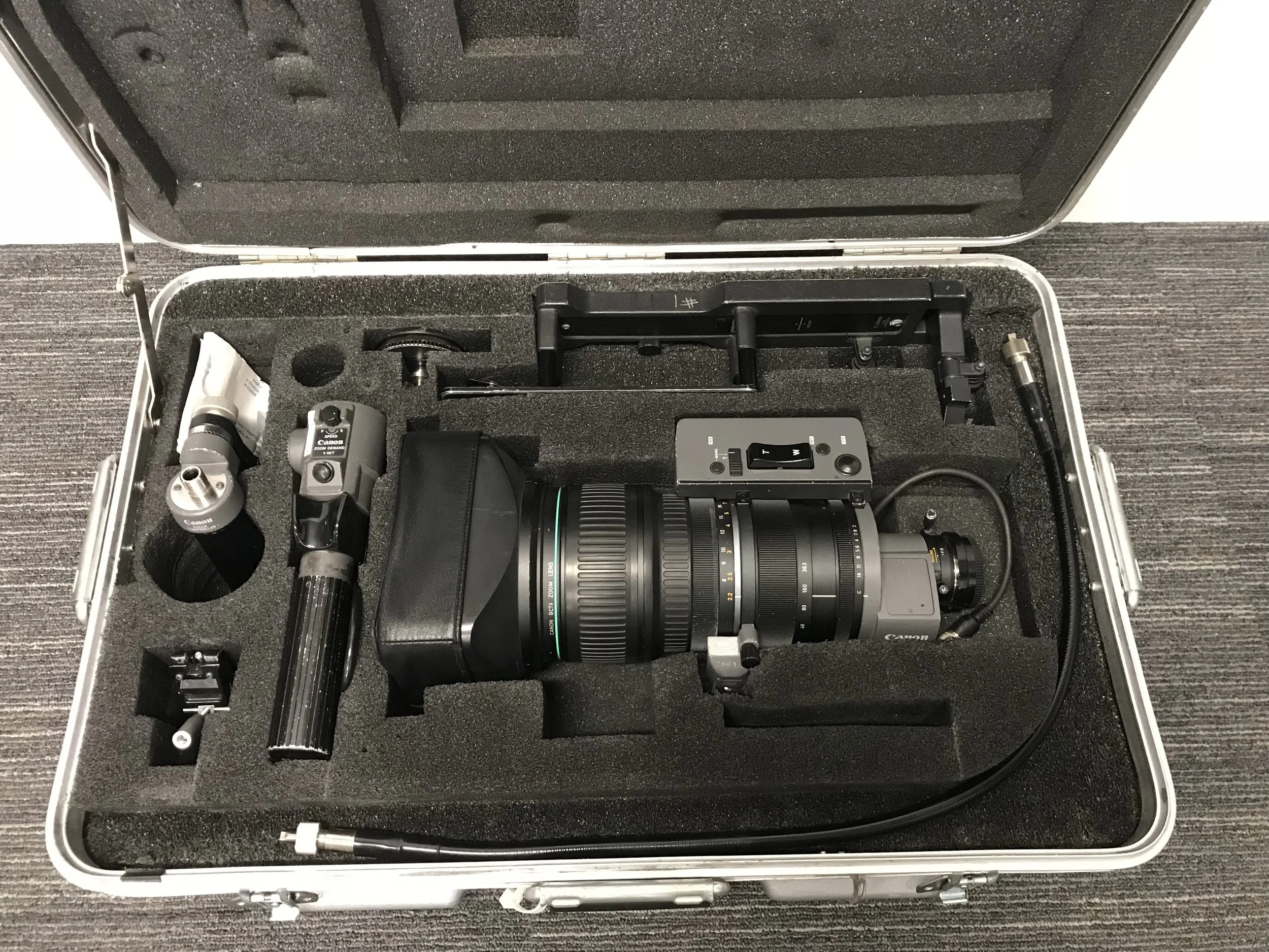 $400 Canon J33 Lens with Semi-Servo Controls — Audio Visual